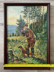 Antique oil paintings original framed