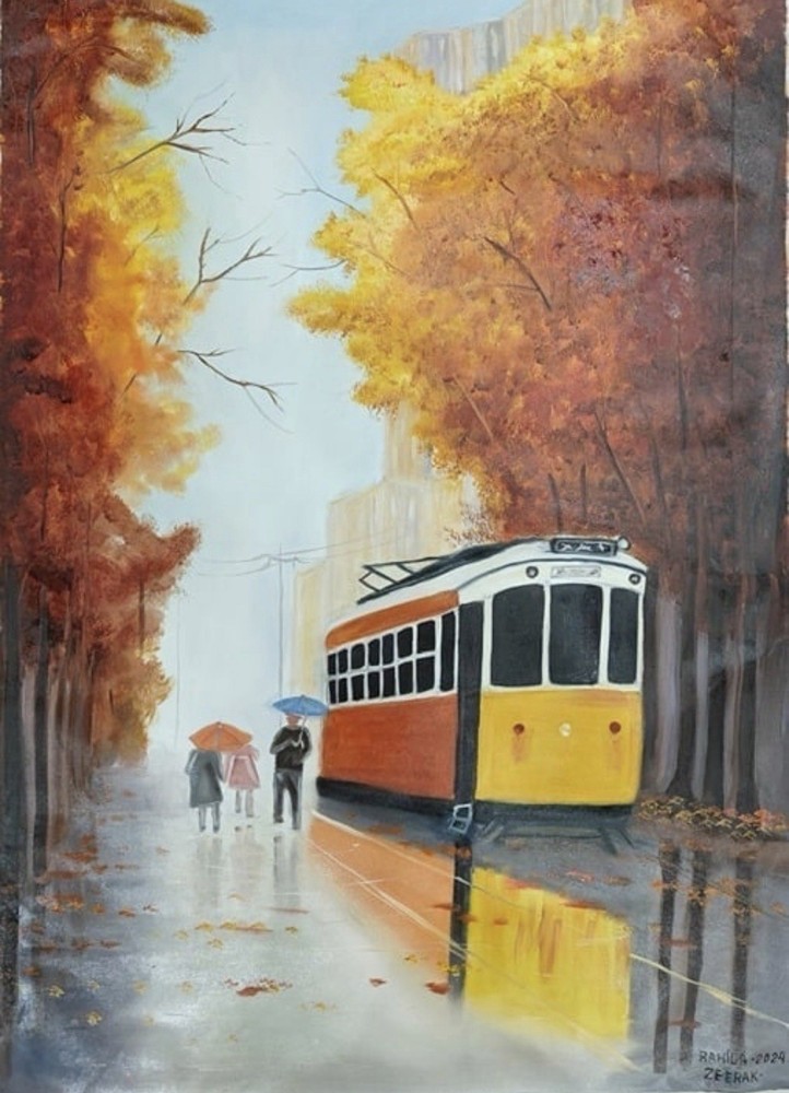 Train on the Street — A Journey Through Life