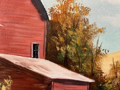 14 x 18 Original Oil Painting on Canvas….“Lynn’s Mill“