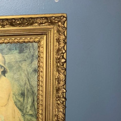 Vintage Pierre-Auguste Renoir Maternity Painting Quality Print Repro Framed