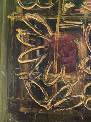 Beautiful Oil Painting On Abstract Panel To Identify Lyrical Abstraction 1970