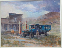 Watercolor on Paper Board Matted Original by Don Trout 16 x 13.5 in