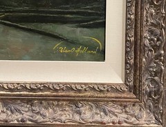 Dellano Holland „Ballet Classic FRAMED Art Oil Ballet Dance Ballerina