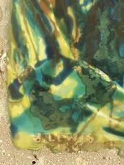 VINTAGE MODERN ABSTRACT OIL PAINTING WALL SCULPTURE MODERNISM ART LEWIS 1964