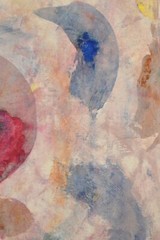 64”X44” Mark Little original canvas ￼painting OOAC Acrylic,Abstract, Action XL