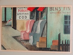 Original (1960’s) Watercolor Painting Modernist Mid Century, Signed J. Nelson