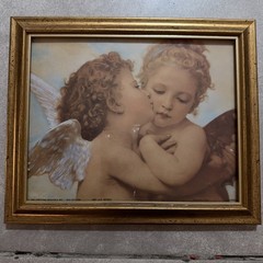 glass framed painting