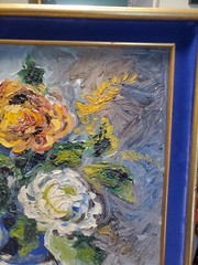 LARS DRAABYE! PAINTING „VASE OF FLOWERS“