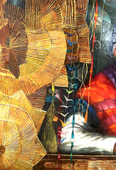 George Russin (American, 1910-2020), Original Masterpiece O/M „TAXCO VENDOR“!