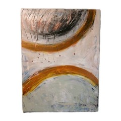 original acrylic abstract painting on canvas large „Waking Up“