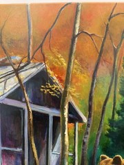 Original painting oil, 30×24 inch, Home Gift, Wall Art Decor, Authors Signed Art