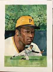 Pride of Puerto Rico The Life Of Roberto Clemente Original Artwork Jerry Pinkney