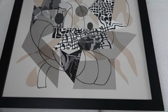 ARTIST POLLY NORMAN ORIGINAL ABSTRACT ART PHOTOGRAPHY HORSEBACK SIGNED AP