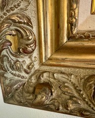 Early 20th Century A. Belardinelli Sign Oil Canvas Venice Unique Frame Painting