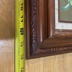 Vtg Andrew Hay Bird Oil Painting Ornate Wood Frame Cottagecore Nature Art 12×14