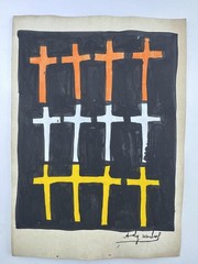 Andy Warhol COA Vintage Painting Drawing Art Original Signed Stamp