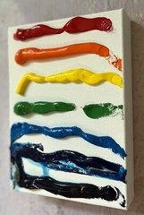 Rainbow, Oil Painting, Gallery, Abstract Art on