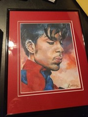 Prince paintings, Lacey Framed Signed Canvas Paintings Lot