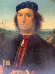 Rare Antique Italian Renaissance Old Master Oil Painting Portrait of a Man c