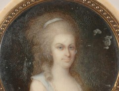 Peter Balth. v.Muralt (1746-1814) „Box w. portrait of Maria Anna v.Branconi“ (m)