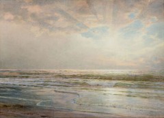 Oil Painting repro William Trost Richards Seascape