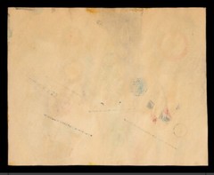 Wassily Kandinsky ORIGINAL GOUACHE Watercolor/Pen On Paper 1941 11” X 14”