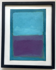 Mark Rothko Original Acrylic Painting Abstract Interior Design USA Signed E9
