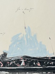 Louisiana Artist Tulane Architect Teacher Grover Mouton Art. NY Stock Exchange