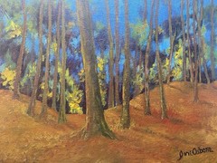 Original Oil Painting 8×10” Mystery Forest