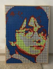 Custom Rubik’s Cube Artwork | Handmade by Danil Gavrish | Personalized Portrait