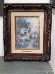 Dennis Patrick Lewan ‚Rosegate Lane‘ Mixed Media Limited Art Edition 300/600 COA