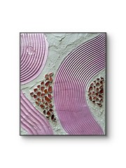 11×14 Original Abstract Fluid Art Acrylic Pour Textured 3D Mixed Media Painting