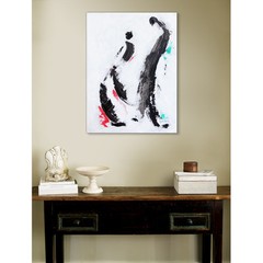 Yes or No – 11×14 Original Expressionistic Abstract Acrylic Painting on Canvas
