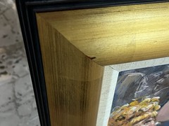Barry Leighton-Jones Original Oil Painting “What Have I Done Now” -31×27” Framed