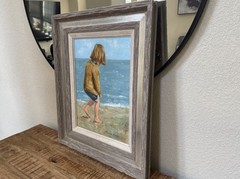 GUNNAR ANDERSON (1927-2022) Original Oil Painting SEA SHORE California Artist
