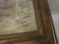 1999 DOROTHY BINGER ARTIST PAINTING TITLED WILL WE REMEMBER THESE DAYS 14″ X 20″