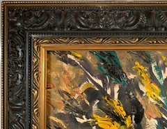 René Portocarrero (1912-1986) Signed Oil Painting w/ Christie’s Provenance
