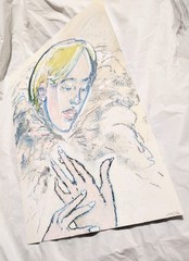 9 inch x 12 inch – Fashion/Figure Drawing – NO FRAME by A. Avila