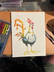 Faris -Field Notes 2 #23 – 9×12 : Neo Expressionism Original Artwork on paper