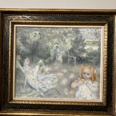 Original Lucien Philippe Moretti Oil On Canvas D. Matt Inc. Frame 26″ X 30″