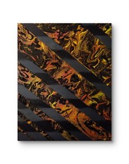 ORIGINAL Acrylic Painting- BATTLE SCARS- 16″ X 20″ Canvas. Modern, Contemporary