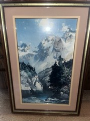 Thomas Moran 1882 A Rocky Mountain Peak, Idaho Territory