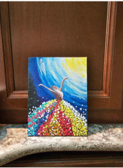 Ballerina Painting Original Art Dancer Wall Art Ballet Gift Dancer Wall ArtOrig