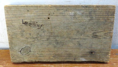 Vintage Rollins Wood Burning/Carving/Painting Covered Bridge 8.25″ x 4.5″ x 1″