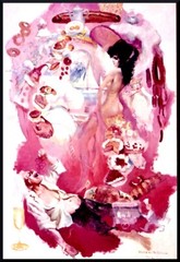 Julian Ritter „Drunken Dreams“ Original Oil Fine Art Painting 36″ X 60″ – 16