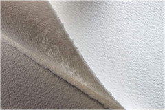 Unbekannt Disegno 5″ Handmade Watercolour Cardboard, Natural White, Coarse Grai