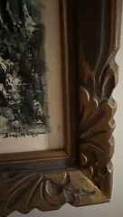 Vintage Set Of 2 SUH JIN HEE Oil Paintings Landscape Autumn Winter Framed Signed