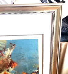 FRAMED LEONARDO NIERMAN LITHO “ Violin Concerto “ – 36 x 24 -Numbered & Signed