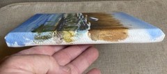 Original Watercolor Art Painting “Wetland Rest Stop” Bird Signed Matt Connors