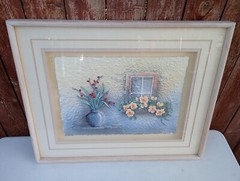 Framed Artwork ~ 31 In X 25 In
